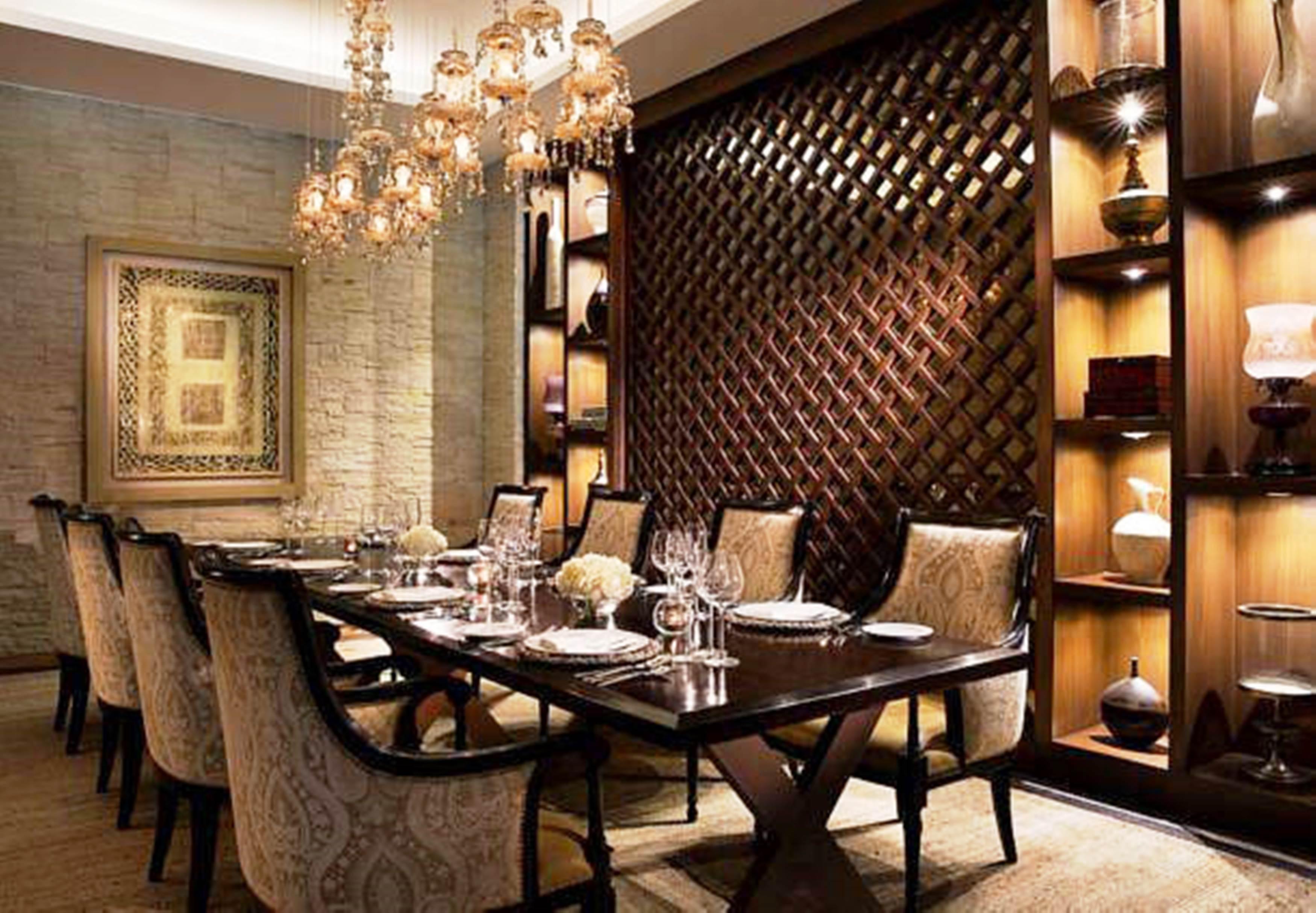 Jw Marriott Hotel New Delhi Aerocity Exteriér fotografie A dining room