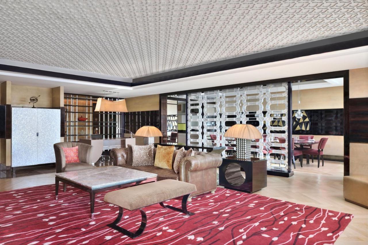 Jw Marriott Hotel New Delhi Aerocity Exteriér fotografie A 3D rendering of a room